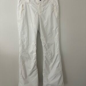 The North Face Women White Hyvent Snow Pants Sz M